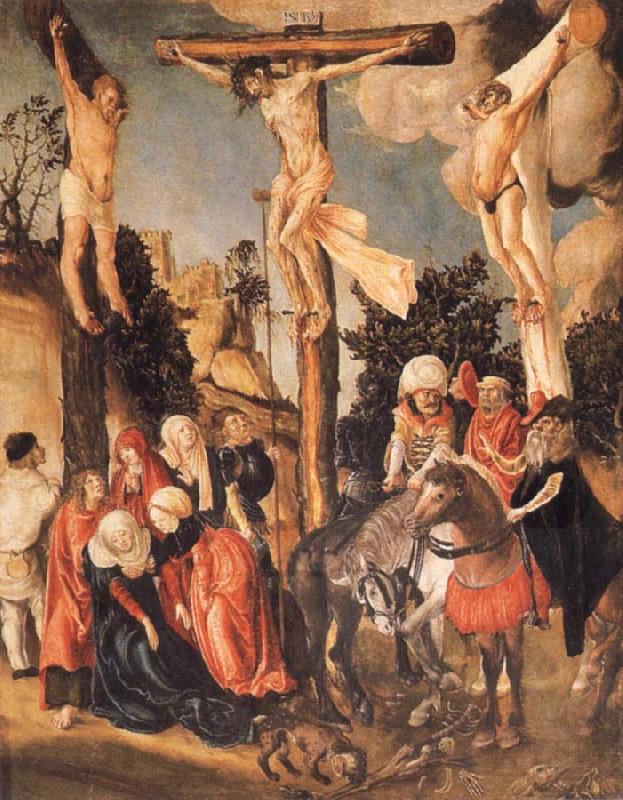 Lucas Cranach the Elder Crucifixion oil painting image